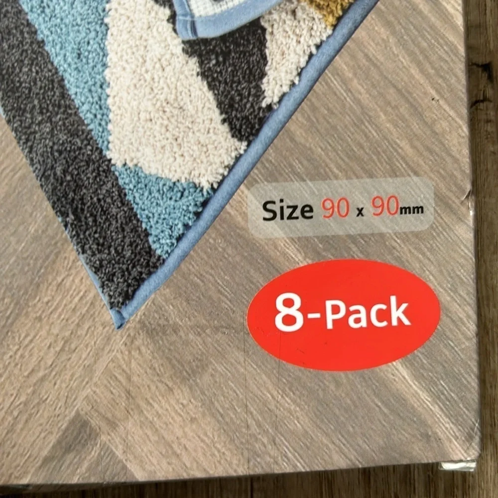 4/$25 rug grippers pack of 8 reusable and washable for area rug - Picture 2 of 5